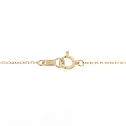 K18YG Chữ cái M Dây chuyền - Hàng hiệu Chính hãng 859343