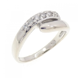 Nhẫn kim cương K18WG 0.1CT - Hàng hiệu chính hãng