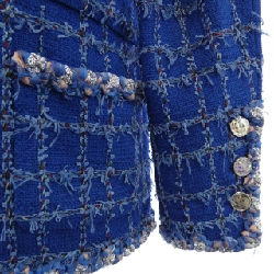 CHANEL P73947V65556 Áo khoác không cổ - Hàng hiệu Authentic 812273