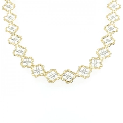 K18YG/PT850 Dây chuyền - Hàng hiệu Authentic