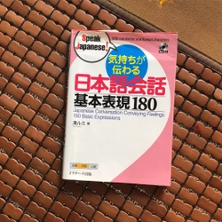 Sách 180 câu giao tiếp cảm xúc tiếng Nhật