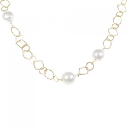 K18YG Ngọc trai trắng - Hàng hiệu Authentic