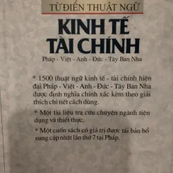 sách Từ điển thuật ngữ Kinh tế Tài chính của Bernard & Colli 1034575