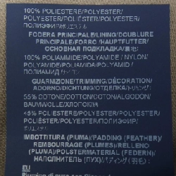 Herno PI001821D Áo khoác lông - Hàng hiệu Authentic 818956