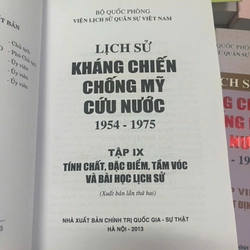 LỊCH SỬ KHÁNG CHIẾN CHỐNG MỸ CỨU NƯỚC 1954-1975 (9 TẬP) 531933