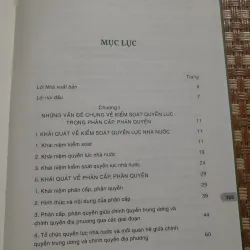 KIỂM SOÁT QUYỀN LỰC TRONG PHÂN CẤP PHÂN QUYỀN 779049