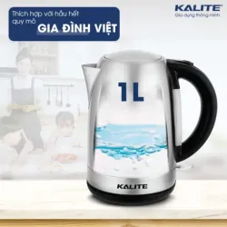 ⚡ ẤM ĐUN SIÊU TỐC KALITE KL-301 – 1.7 LÍT – ĐUN NHANH, AN TOÀN, BỀN BỈ 💧🔥 720939