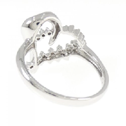 Nhẫn kim cương K14WG hình trái tim 0.30CT 666644