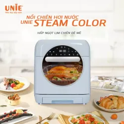 Nồi chiên hơi nước UNIE STEAM COLOR – Ăn ngon mà không lo dầu mỡ 572386