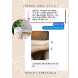 🌾Kem dưỡng trắng Body Herbal Natural - 300gr 
 144044