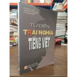 Từ điển trái nghĩa Tiếng Việt - Nhiều tác giả 126052