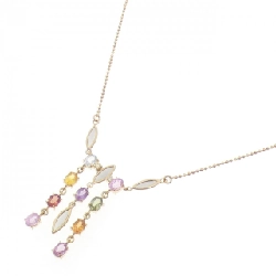 K18YG/PT850 Dây chuyền Sapphire - Hàng hiệu Chính hãng 857677