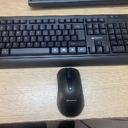 Bộ phím chuột không dây Ensoho E 116CB kèm pin 4543