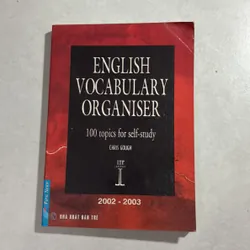 English Vocabulary organiser