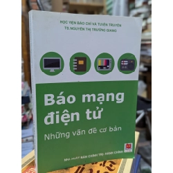 Báo mạng điện tử những vấn đề cơ bản 129738