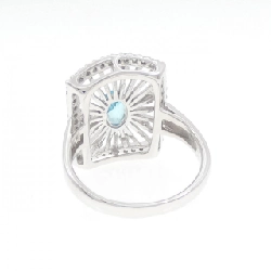 Nhẫn Paraiba Tourmaline K18WG 0.42CT 667986