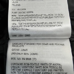 Áo khoác lông vũ MONCLER 640471