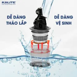 Máy ép chậm Kalite KSJ4412 động cơ đảo chiều ép kiệt bã 572359