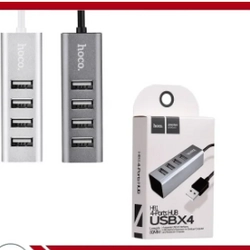 Hub Hoco 4 cổng USB tiện dụng giá gốc 173K (giảm 45%)-Màu bạc 331196