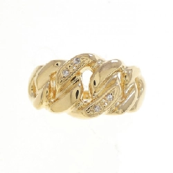 Nhẫn kim cương K18YG - Hàng hiệu Authentic 853268