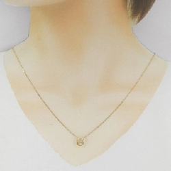 Dây chuyền kim cương K18YG 0.13CT - Hàng hiệu Authentic 860967