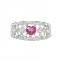 Nhẫn Ruby PT Hình Trái Tim 0.372CT - Hàng hiệu Chính Hãng 855873