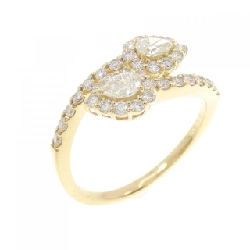 【Sản phẩm mới】Nhẫn kim cương K18YG 0.70CT