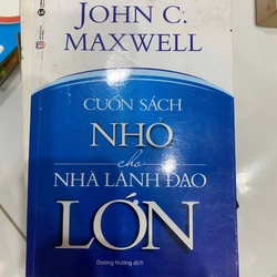 Sách Cuốn sách nhỏ cho nhà lãnh đạo lớn - sách real