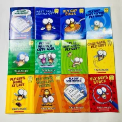 Sách - Fly Guy Phonics – Boxset 12 cuốn (10 truyện + 2 workbook) tặng audio, full hộp đẹp 1001297