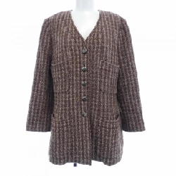 【Mã giảm giá】【Cổ điển】Áo khoác không cổ CHANEL