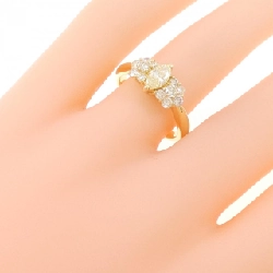Nhẫn kim cương K18YG 0.80CT 669718