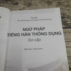 Tiếng Hàn-  Ngữ pháp sơ cấp -  In màu trình bày song ngữ 689311