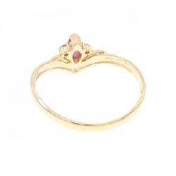 Nhẫn ruby K18YG 672479