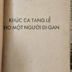 KHÚC CA TANG LỄ CHO MỘT NGƯỜI DIGAN 708940