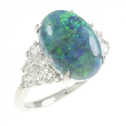 Nhẫn opal đen PT900 2.82CT