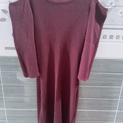 Đầm ôm body tím 