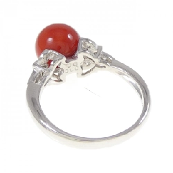 Nhẫn san hô PT900 8.9mm 669719