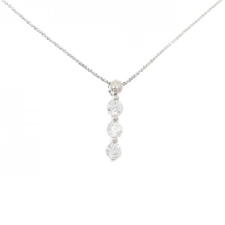 PT/PT850 Dây chuyền kim cương ba viên 0.713CT - Hàng hiệu Chính hãng