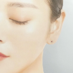 K18YG Bông tai Ruby - Hàng hiệu Chính hãng 866085