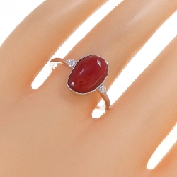 Nhẫn san hô K18WG 669077