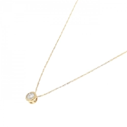 K18YG Solitaire Dây chuyền kim cương 0.20CT - Hàng hiệu Chính hãng 859105