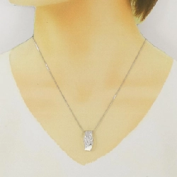 K18WG Dây chuyền kim cương 0.50CT - Hàng hiệu Chính hãng 862141