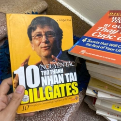 Sách 10 Nguyên tắc trở thành nhân tài Bill Gates - Lã Quốc Vinh