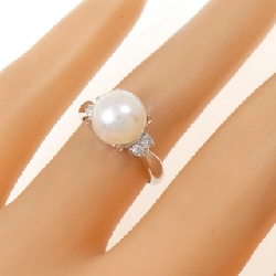 Nhẫn ngọc trai Akoya K14WG 7.8mm - Hàng hiệu Chính hãng 855077