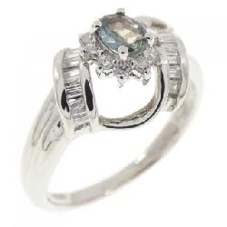 Nhẫn Alexandrite PT900 0.27CT - Hàng hiệu Authentic