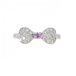 Nhẫn kim cương PT900 hình ruy băng 0.80CT - Hàng hiệu Authentic 852843