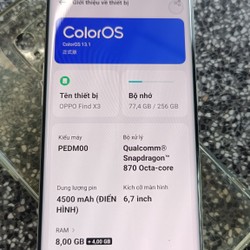 bán hoặc gl oppo find x3 72061