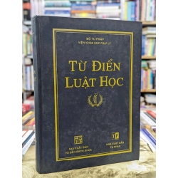 Từ điển luật học - Bộ Tư Pháp