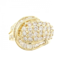 Nhẫn kim cương K18YG 1.05CT - Hàng hiệu Authentic 855195