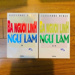 BA NGƯỜI LÍNH NGỰ LÂM ( bộ 2 cuốn) -Alexandre Dumas ( bìa mềm- bản 1995) #TAKE